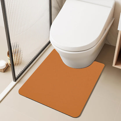 TYUU Bath Mat, Bathroom Rugs Non Slip Washable Thin Absorbent Quick Dry Bath Mat Fits Under Door Bathroom Floor Mat Perfect for Bath, Shower, or Sink 16"x24" Dark Grey