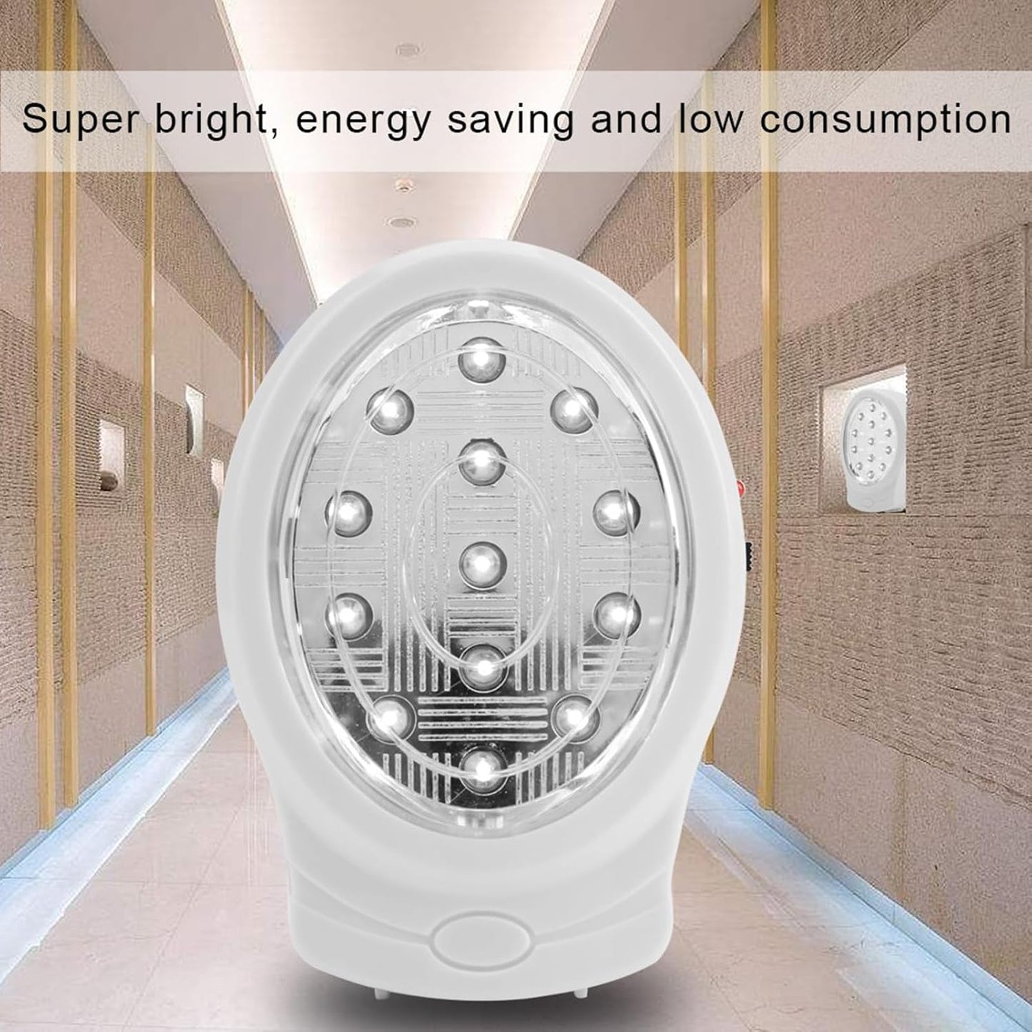 Rechargeable Emergency Light 13 LED AC110-240V for Power Outage Safety