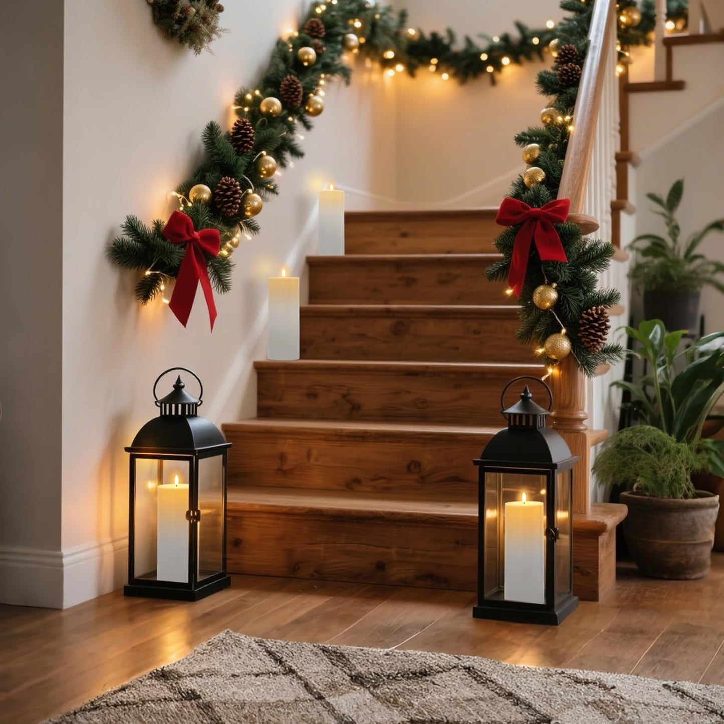 Raycare 3"x2.5" White Outdoor Waterproof Flameless Candles with Remote and Timer, Realistic LED Candles, Battery Operated Electric Fake Pillar Candles for Porch, Patio, Garden, Set of 2