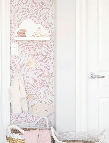 Peel and Stick Wallpaper Boho Wall Paper Peel and Stick Modern Watercolor Beige Wallpaper for Bathroom 17.3"x118"