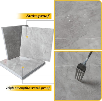 10 Sheets Peel and Stick Backsplash, 11.8"x11.8" Stick on Backsplash Tile Stickers Self Adhesive Backsplash Tile for Kitchen Bathroom Laundry Room