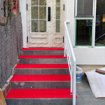 Wear-Resistant Outdoor Anti-Slip Dust Mat, Cleans Shoe Sole Dust, Safe and Secure, Suitable for Outdoor Stair Use(Gray,20 * 90CM)