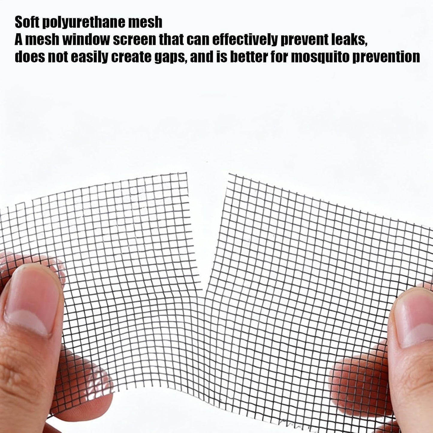 Window Screen Repair Kit, Screen Mesh Repair Kit, Screens Patch Tape | Self Adhesive Flexible Mesh Design, Screen Repair Tape, for Patio Porch RV Balcony Tent Camper Apartment