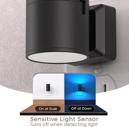Briignite Motion Sensor Night Light,2 Pack Motion Activated Plug in Night Lights, 0-100LM Dimmable Soft White 3000K, Motion Sensor Light Indoor for Bathroom Hallway Bedroom Stairway Kid Elderly Pet