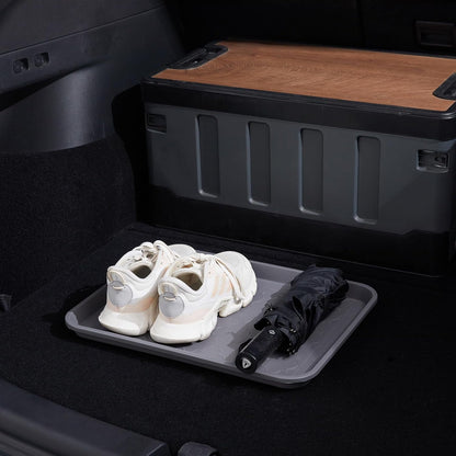 Boot Tray 2 Packs All Seasons Multi-Purpose, Waterproof Boot Trays for Entryway Indoor & Outdoor, Non-Slip Shoe Tray, 16.7"x12.8",Grey