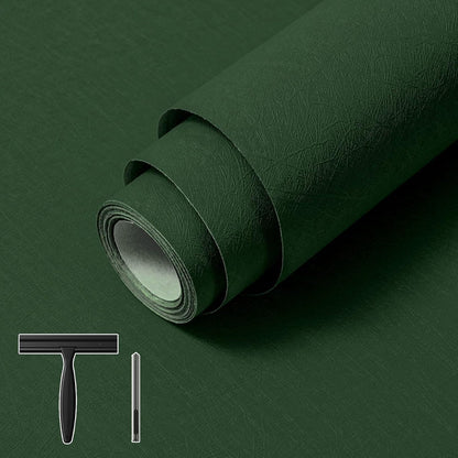 15.7" X 118" Black Silk Wallpaper Embossed Self Adhesive Peel and Stick Wallpaper Contact Paper Removable Waterproof Kitchen Vinyl Wrap Cabinet Furniture Textured Renter Friendly Wall Gift Paper