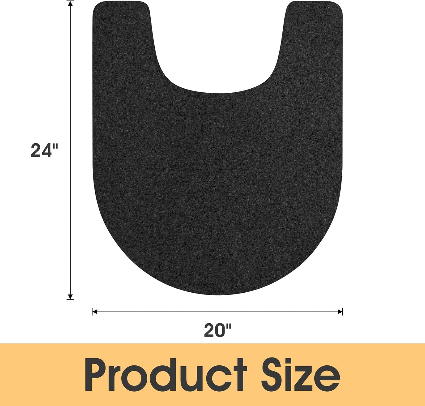 ACCUMTEK Non Slip Bath Mat, Thin Bathroom Rugs Fit Under Door, Quick Dry Bath Mats, Machine Washable Bath Rugs for Bathroom, Bathtub & Kitchen, Grey/Bordered/24 x17