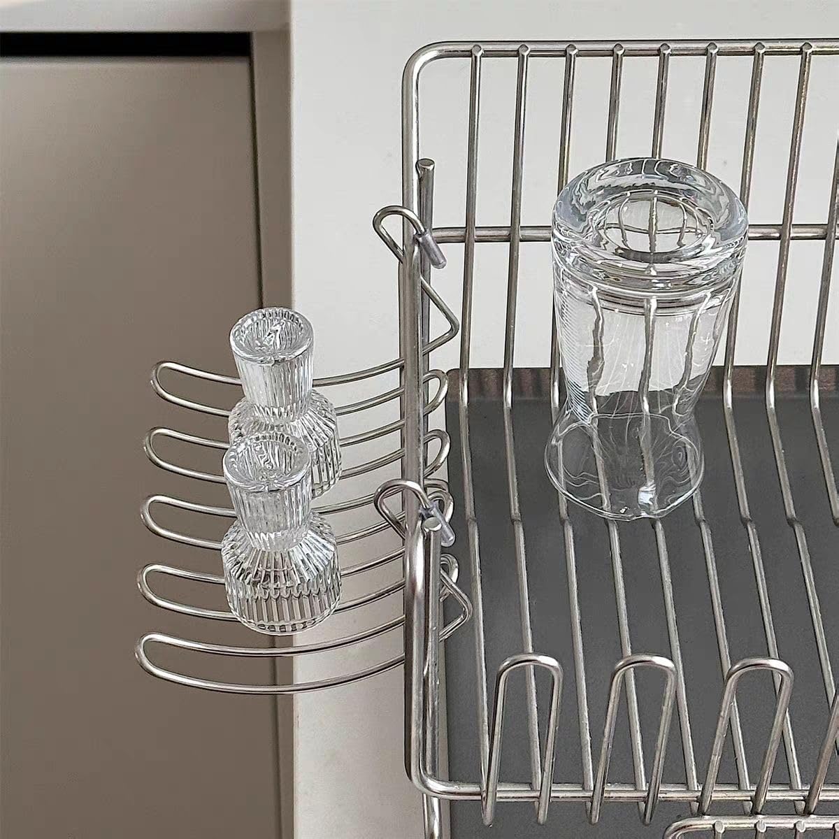 Sponge Holder for Kitchen Sink, Hanging Organizer, Quick-Dry Design for Kitchen Sink/Bathroom Gadgets Accessories, Small Storage Dish Sponge Holder, 4.72" x 4.33" x 2.75" (1 Pack)