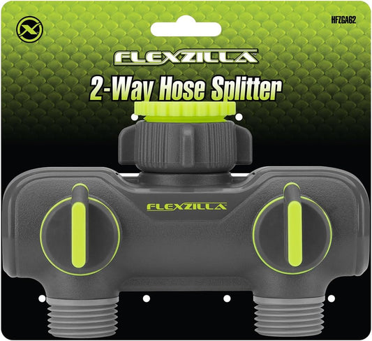 Flexzilla 2-Way Hose Splitter, ZillaGreen™
