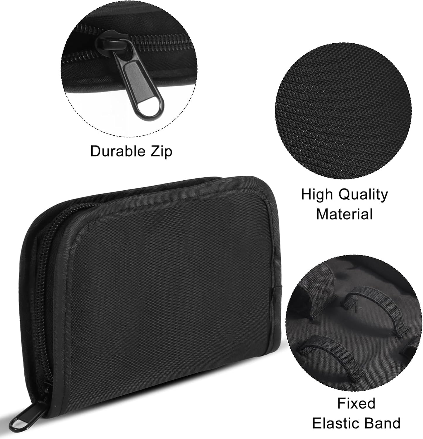 Diabetes Supply Case, Diabetic Organizer For Test Strips With Mesh Pocket, Portable Diabetes Testing Kit bag, Travel Blood Glucose Meter Glucometer Storage Bag, Glucose Monitor Case
