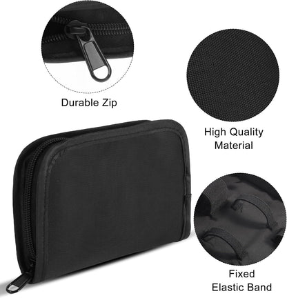 Diabetes Supply Case, Diabetic Organizer For Test Strips With Mesh Pocket, Portable Diabetes Testing Kit bag, Travel Blood Glucose Meter Glucometer Storage Bag, Glucose Monitor Case