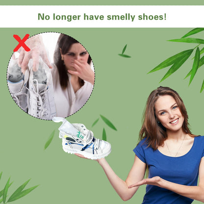Charcoal Shoe Deodorizer, 2 Pack Natural Shoe Odor Eliminator, Reusable Activated Charcoal Bags Odor Absorber for Sneakers, Boots, Gym Bags, Closet & Locker