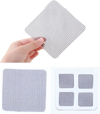 Self Adhesive Net Mesh Repair Tape Window Screen Repair Tape Door Fix Patches Anti Fly Mesh Hole Replacement