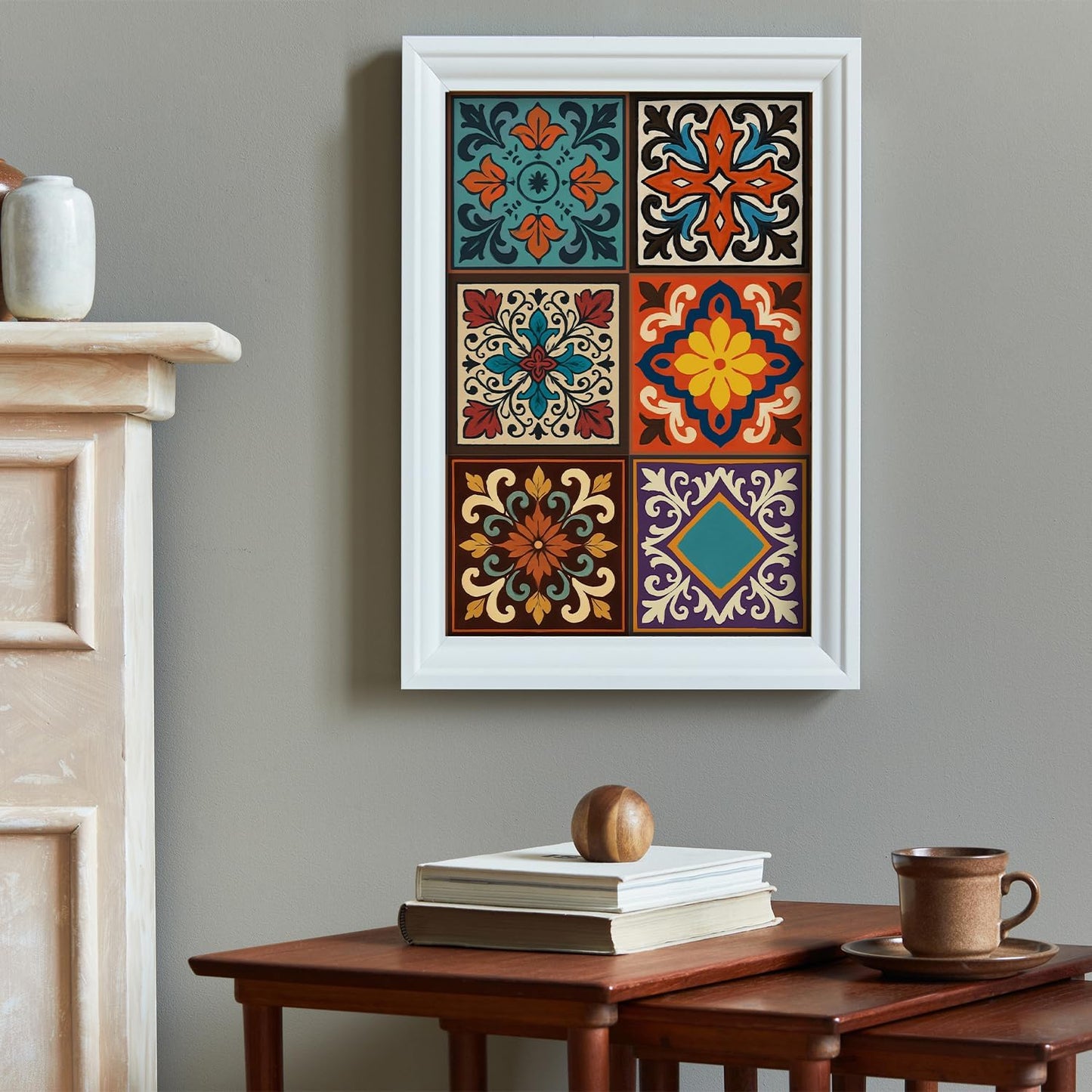Peel and Stick Backsplash Tile Sticker for Kitchen and Bathroom Walls - 24 Removable 5.9"x5.9" Tiles, Waterproof