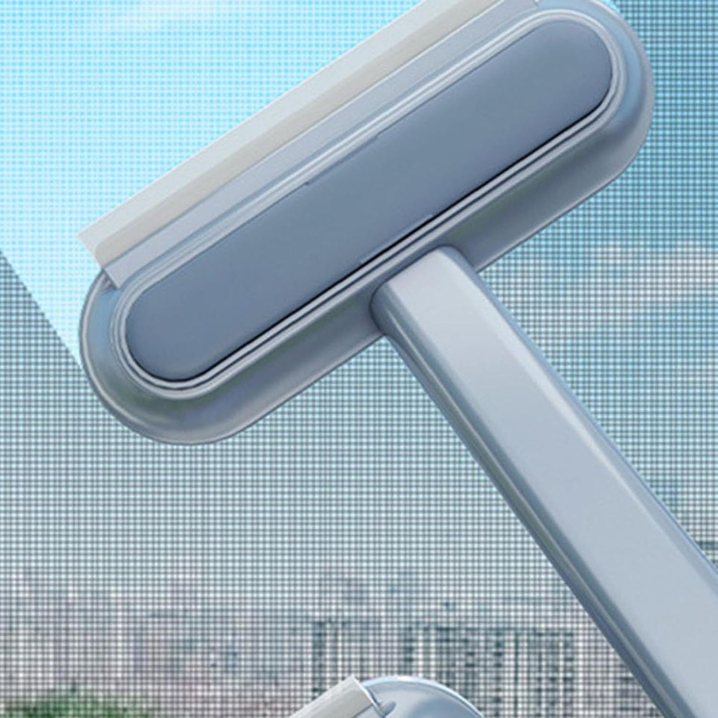 Tyenaza Window Screen Wiper, Window Mesh Screen Cleaning Brush, Multifunctional Double Sided Wet Dry Use Window Cleaning Brush