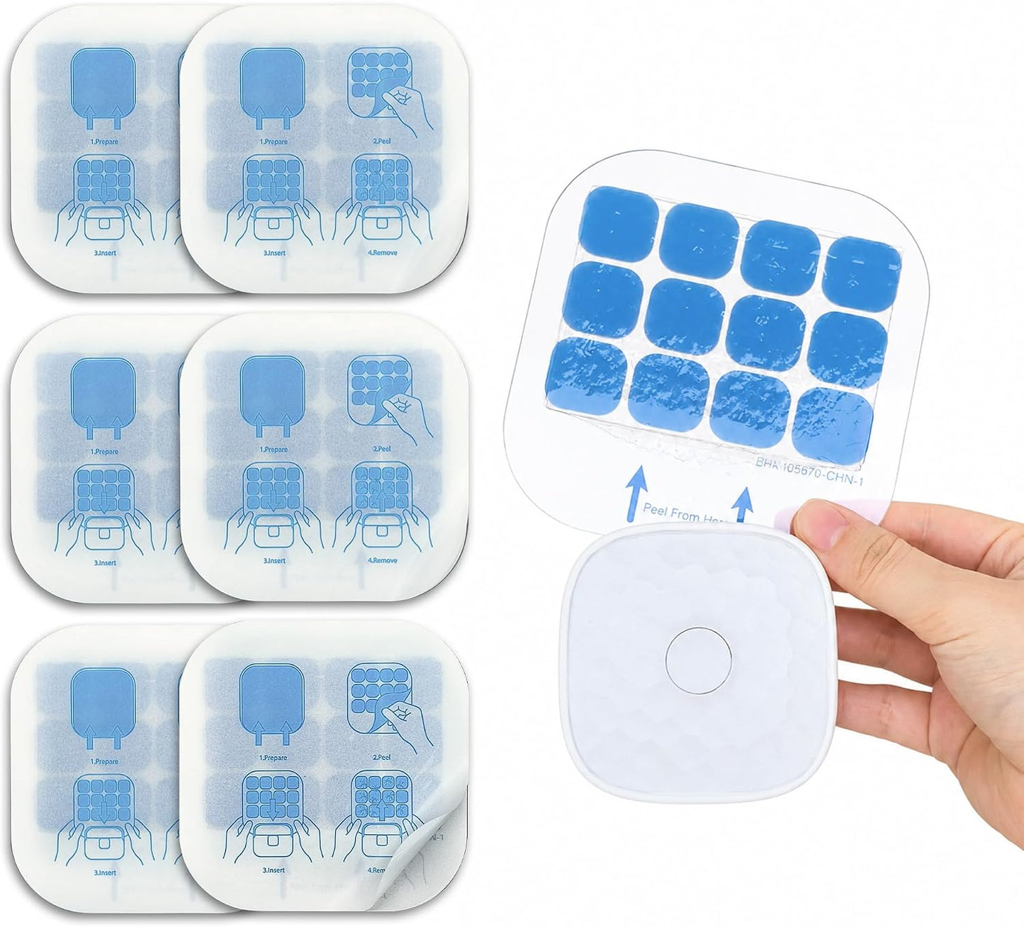 Fruit Fly Traps for Indoors Plug-in with Double-Sided Sticky Glue Cards | Flying Insect Trap for Fruit Flies, Gnats, Moths, Includes 3 Refills for House