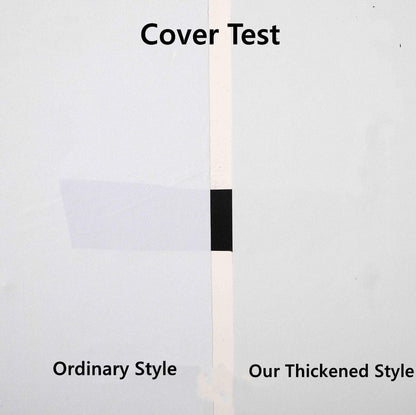 15.8" x400"White Wallpaper Self Adhesive Film Peel and Stick Wallpaper White Adhesive Paper Waterproof Removable DIY Decorative for Kitchen Cabinet Countertops Shelf Liner Upgrade Thicker