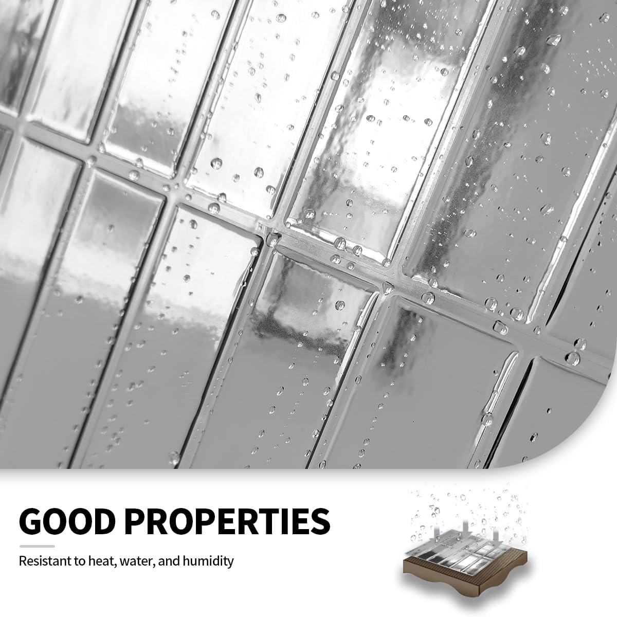 Peel and Stick Backsplash 3D Wall Tiles,Self-Adhesive,Oil Proof,Waterproof, Removable Wall Panels for Kitchen & Bathroom,Modern Design, Easy Install (10.7ft，12x9 inch,14 Pack) (Beige)