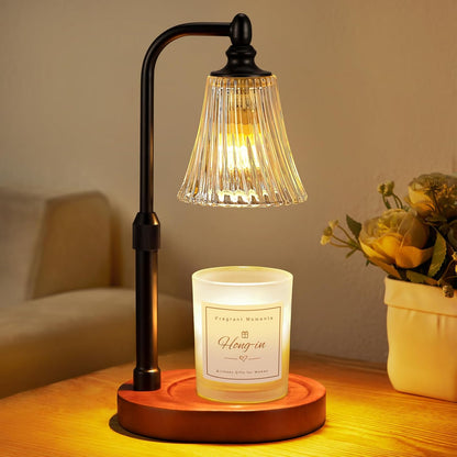 Candle Warmer Lamp with Timer Dimmable,Birthday Gifts for Women Mom Sister,Adjustable Height Wax Melt Warmer for Jar Candles,House Warming Gifts New Home,Ideal for Office,Dorm,Bedroom Home Decor