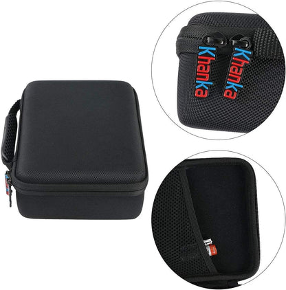 khanka Hard Battery Organizer Storage Box, Carrying Case Bag Holder - Holds 116 Batteries AA AAA C D 3V 9V with Battery Tester (BATTRIES are NOT Included.)