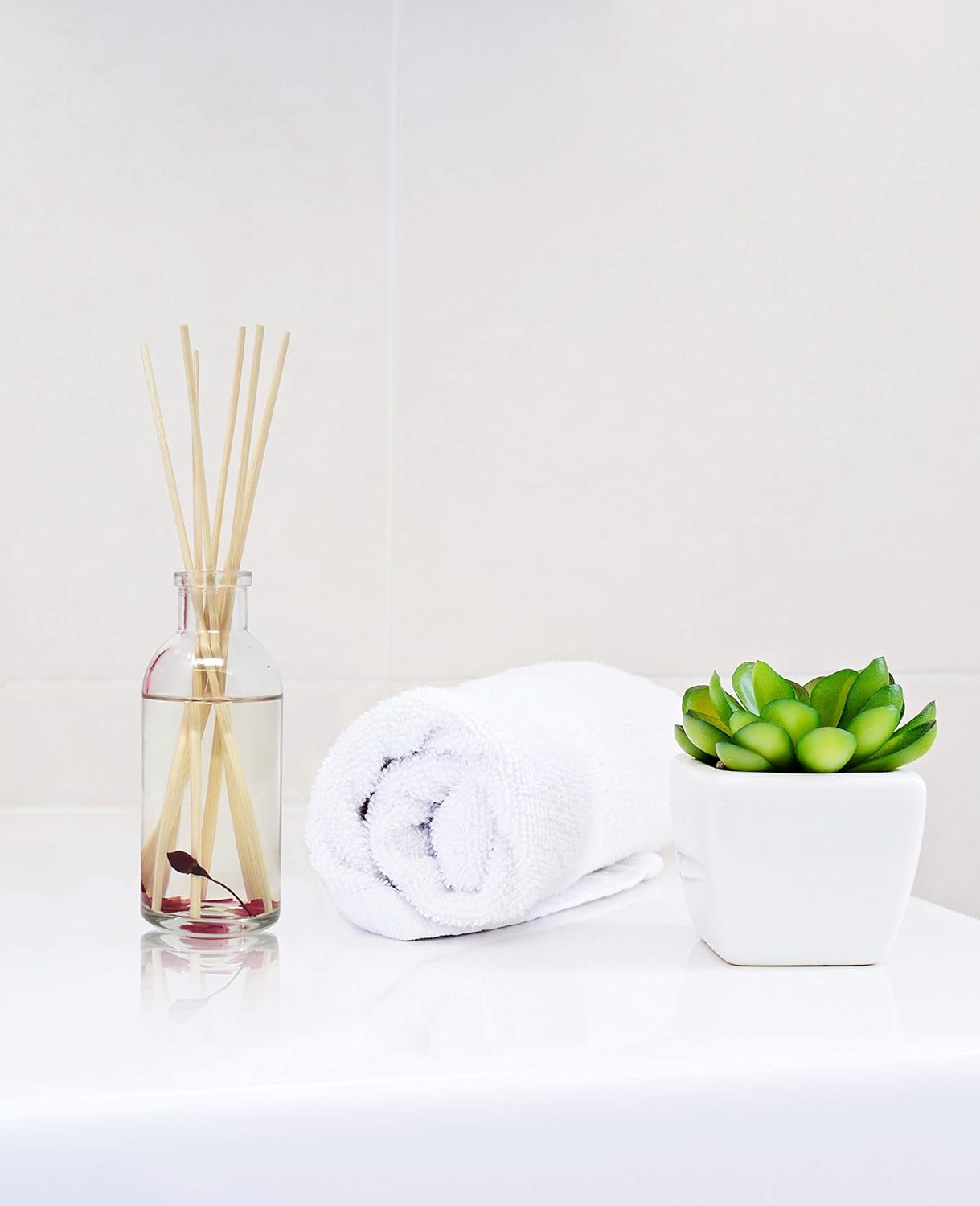 Urban Naturals Smoked Vanilla Reed Diffuser Set with Vanilla Bean, Sandalwood & Leather | Made in the USA - Colors C