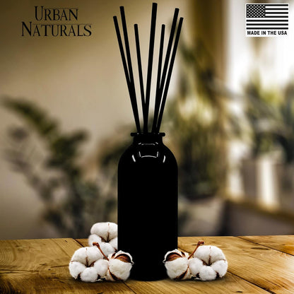 Urban Naturals Smoked Vanilla Reed Diffuser Set with Vanilla Bean, Sandalwood & Leather | Made in the USA - Colors B