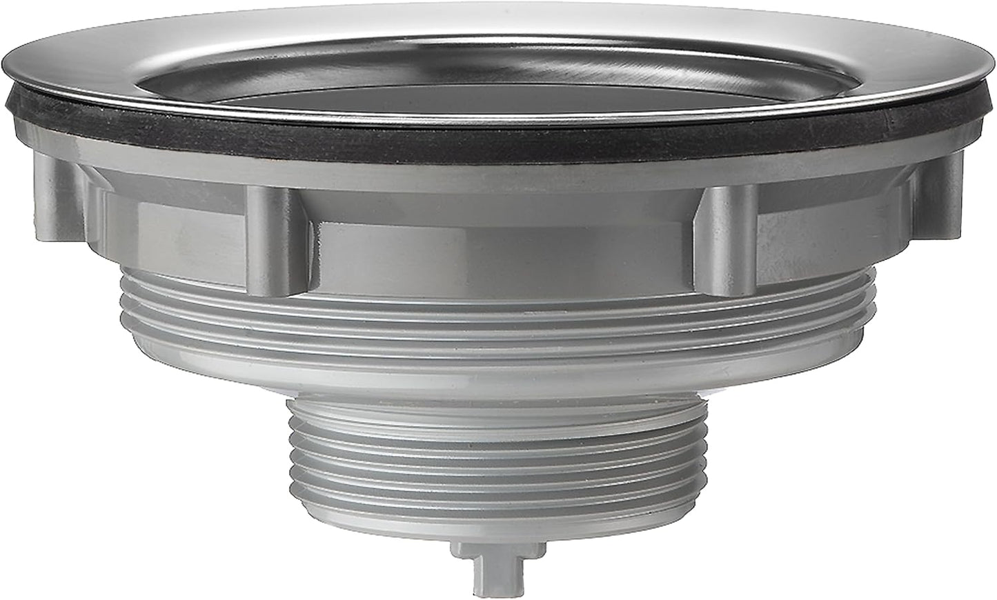 Pacific Bay Sink Strainer with Stainless Steel Basket, 3.5 inch Drain | Sink strainer with a removable stainless-steel basket. Stops clogs, resists rust. Fits standard 3.5-inch drains.