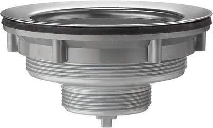 Pacific Bay Sink Strainer with Stainless Steel Basket, 3.5 inch Drain | Sink strainer with a removable stainless-steel basket. Stops clogs, resists rust. Fits standard 3.5-inch drains.