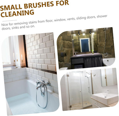 Ciieeo Small Cleaning Brush for Sinks Versatile Scrub Brush with Soft Bristles for Bathroom and Kitchen for Tight Spaces Easy to Grip Design