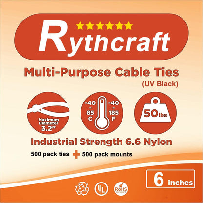 3/4" Zip Tie Adhesive Mounts Self Adhesive Cable Base Holders with Multi-Purpose Tie wire clips with screw hole,Anchor stick on wire holder,Black