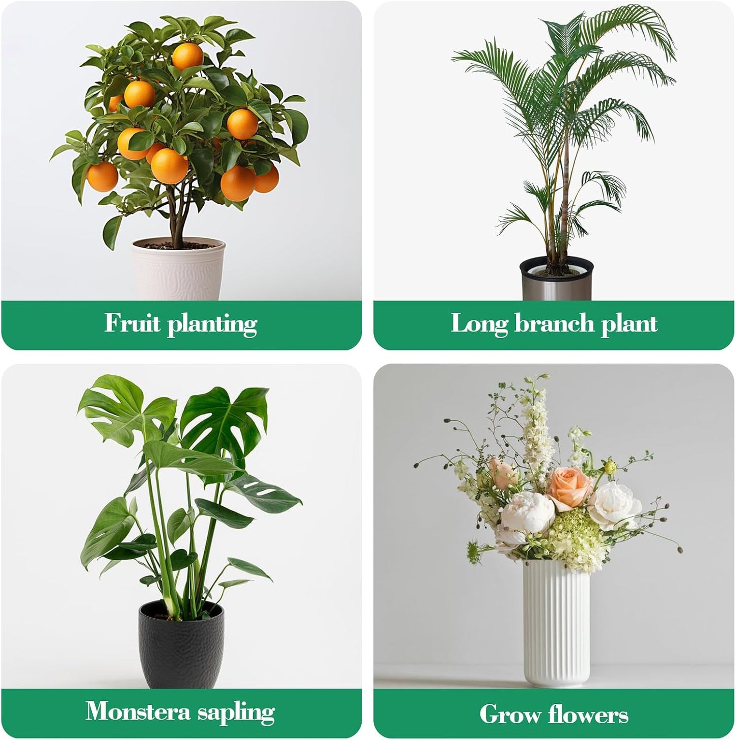 10pcs Stackable Monstera Plant Support,Plant Stakes for Indoor and Outdoor Plants Use,for Garden Stakes for Pothos, Philodendron & Vine Plants
