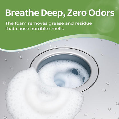 ORIENTLEAF Garbage Disposal Cleaner and Deodorizer Tablets 20g 1 Year Supply Sink Cleaner, Prevents Odors, Natural Kitchen Drain Cleaning Care 12 Pack