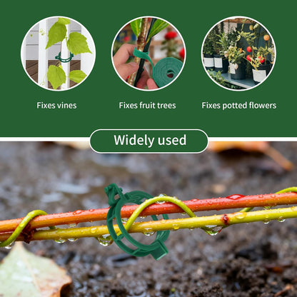 5pcs Adjustable Plant Support Poles, Stackable Plant Stakes with Hook-and-Loop Garden Ties Clips Garden Support Trellis Sticks for Indoor Outdoor Monstera Climbing Vines Flowers Vegetables