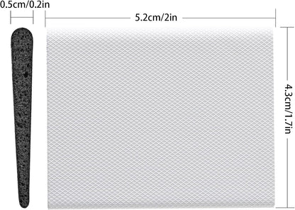 QDiShi 6 Pieces Self-Adhesive Door Corner Seals,Door Frame Seal Corner Foam Weather Stripping Draft Stopper for Weather Protection, for Isolation of Noise (White)