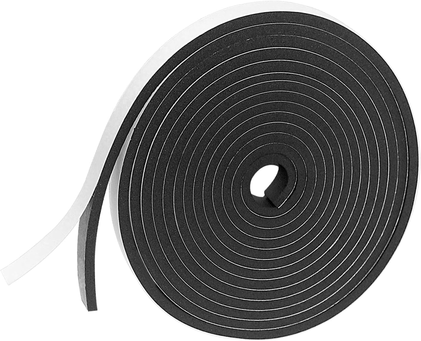Weather Stripping Door Seal Strip for Doors and Windows, 1In x 1/8In x 33Ft x 2 Roll Foam Insulation Tape Self Adhesive,Sound Proof,Weatherstrip,Pipe Cooling, Air Conditioning Seal Strip - Colors A