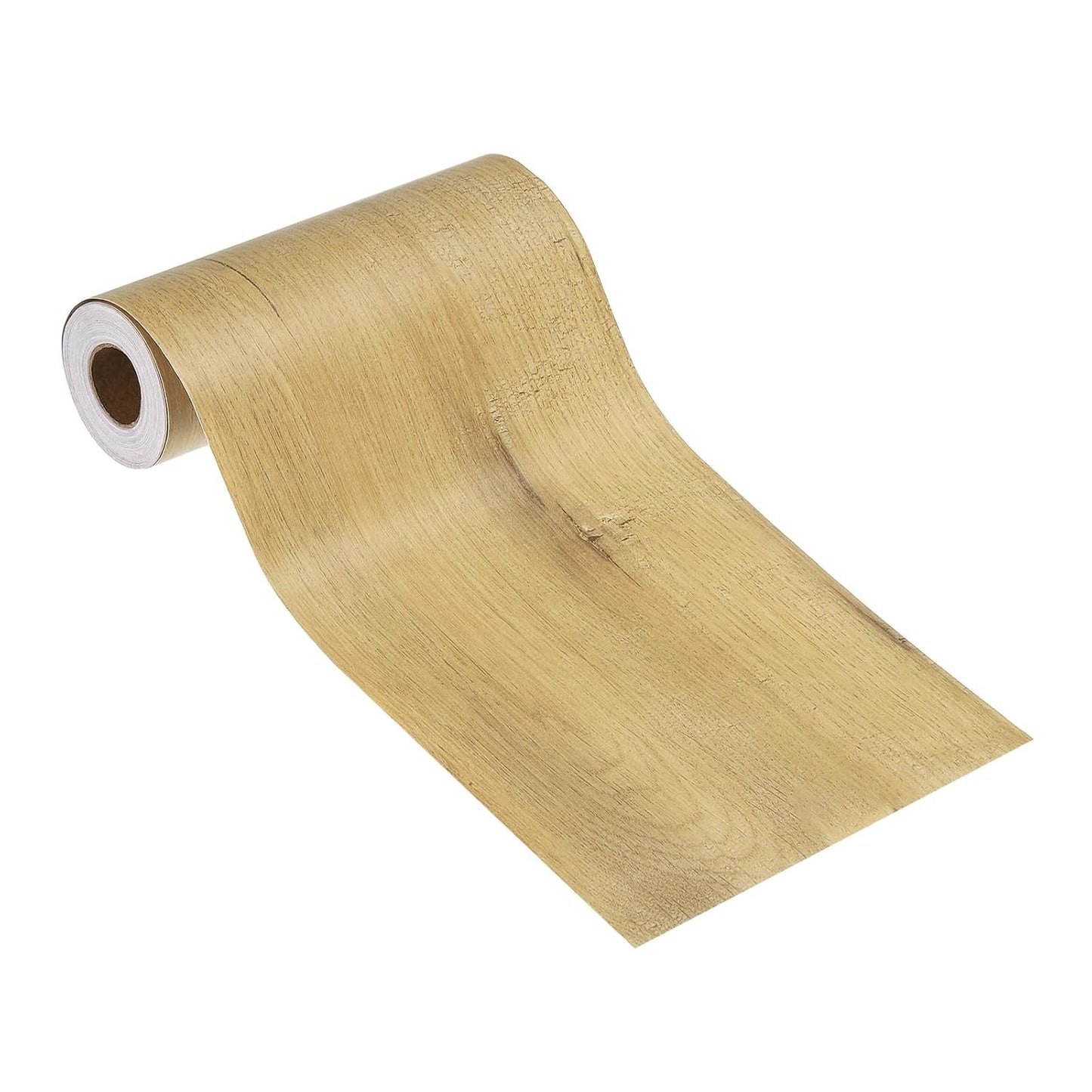 PATIKIL Self Adhesive Wood Grain Repair Tape 33'x 3", Multi-Use Realistic Wood Grain Repair Patch for Furniture Floor Door Table Chair Windows Handicraft DIY, Yellow Teak