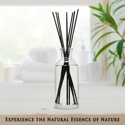 Urban Naturals Smoked Vanilla Reed Diffuser Set with Vanilla Bean, Sandalwood & Leather | Made in the USA - Colors C