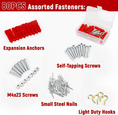 32 Piece Home Repair Tool Kit, General Household and DIY Basic Tool Kit with Wrenches, Screwdrivers, and Toolbox for Home, Garage, Office