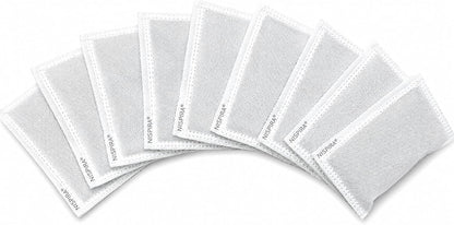 Nispira Activated Charcoal Odor Filter Refill Deodorizer Compatible with Trash Cans 8 Gallon and Larger, 9 Packs