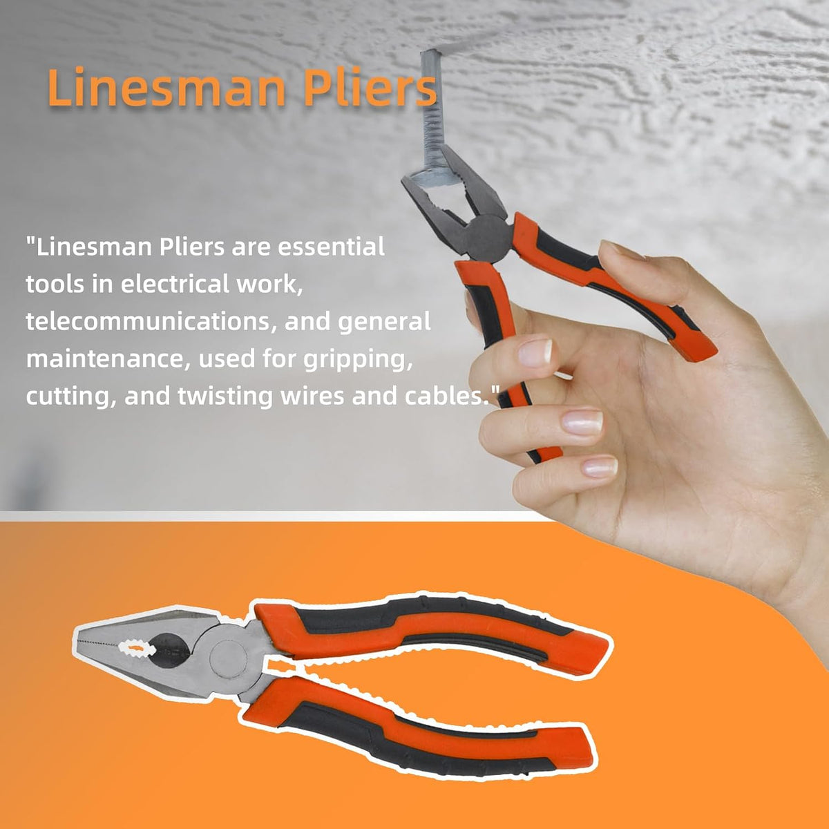 Tool Kit Basic Home Repair Tool Set,General Household Tool Kit with Plastic Tool box,Perfect for Outdoor working,Office & College Dorm.Tools mainly include hand saw,wrench,hammer,Screwdriver