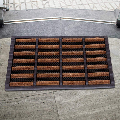 FOOTMATTERS Ninamar Mud Scrubber Tray Mat – 24 x 16 inch