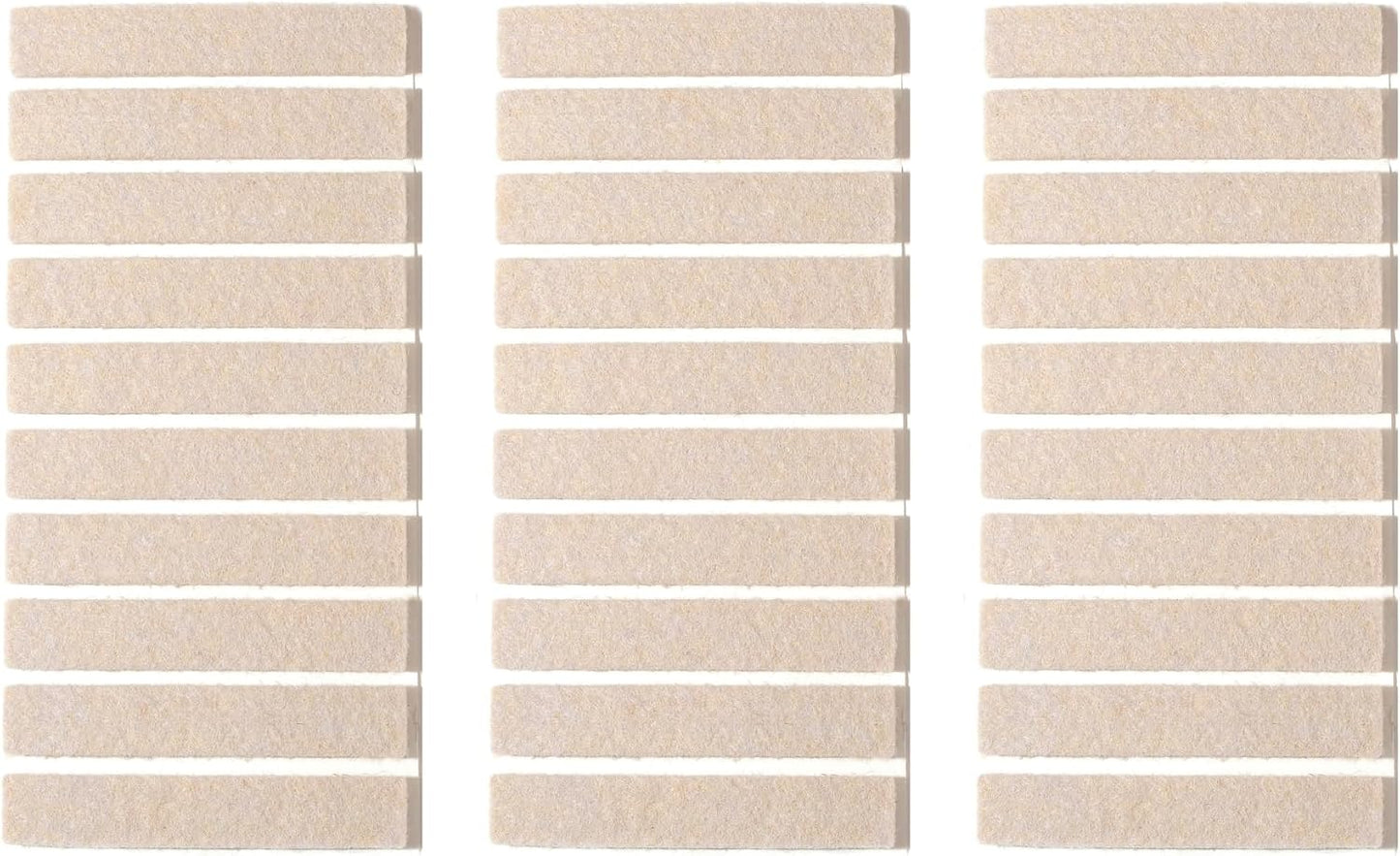 Furnigear Felt Furniture Pads for Hardwood Floors - Self Adhesive Chair Felt Pads, Floor Protector for Furniture Feet, Furniture Sliders Moving Your Furniture Smoothly - Anti Scratch 96 Pcs 3/4" Round