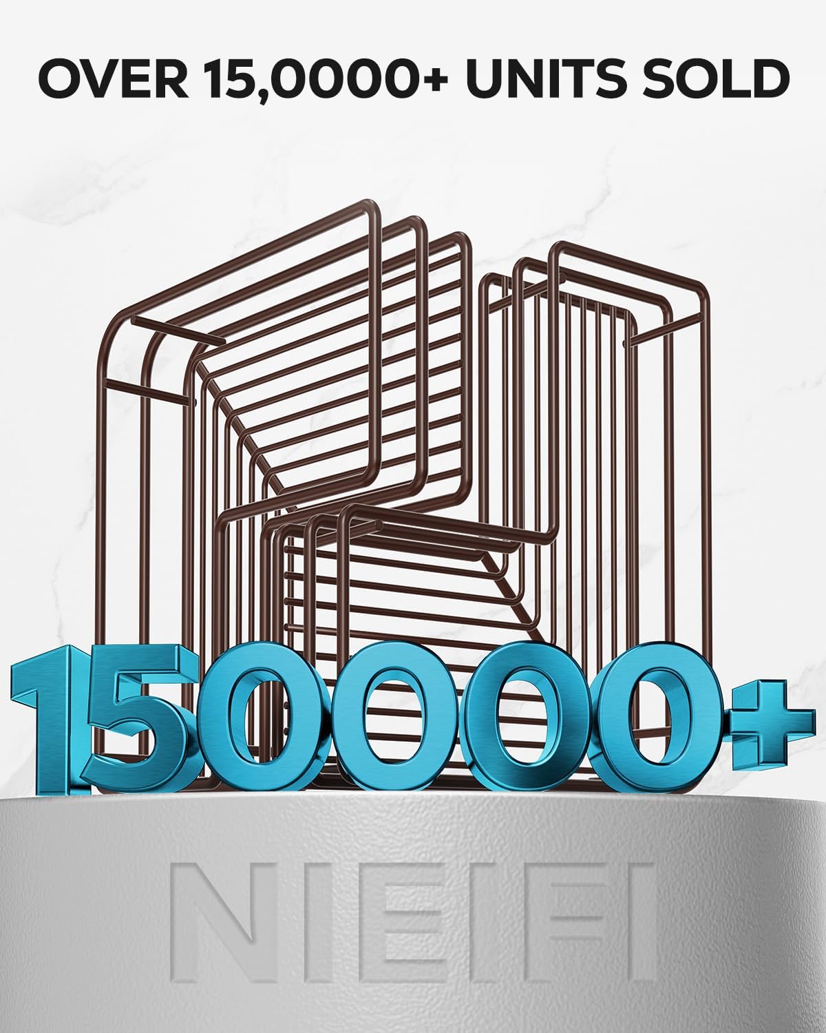 Nieifi Corner Shower Shelves Stainless Steel, Adhesive Shower Caddy Basket Rack with Hooks, Rust Proof for Bathroom Shelf Shampoo Holder (Silver, 2 Pack)