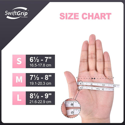 SwiftGrip Disposable Nitrile Dishwashing Gloves, Extended 12 Inches Cuff, 6-mil, Cherry Blossom Cleaning Gloves, Latex-Free