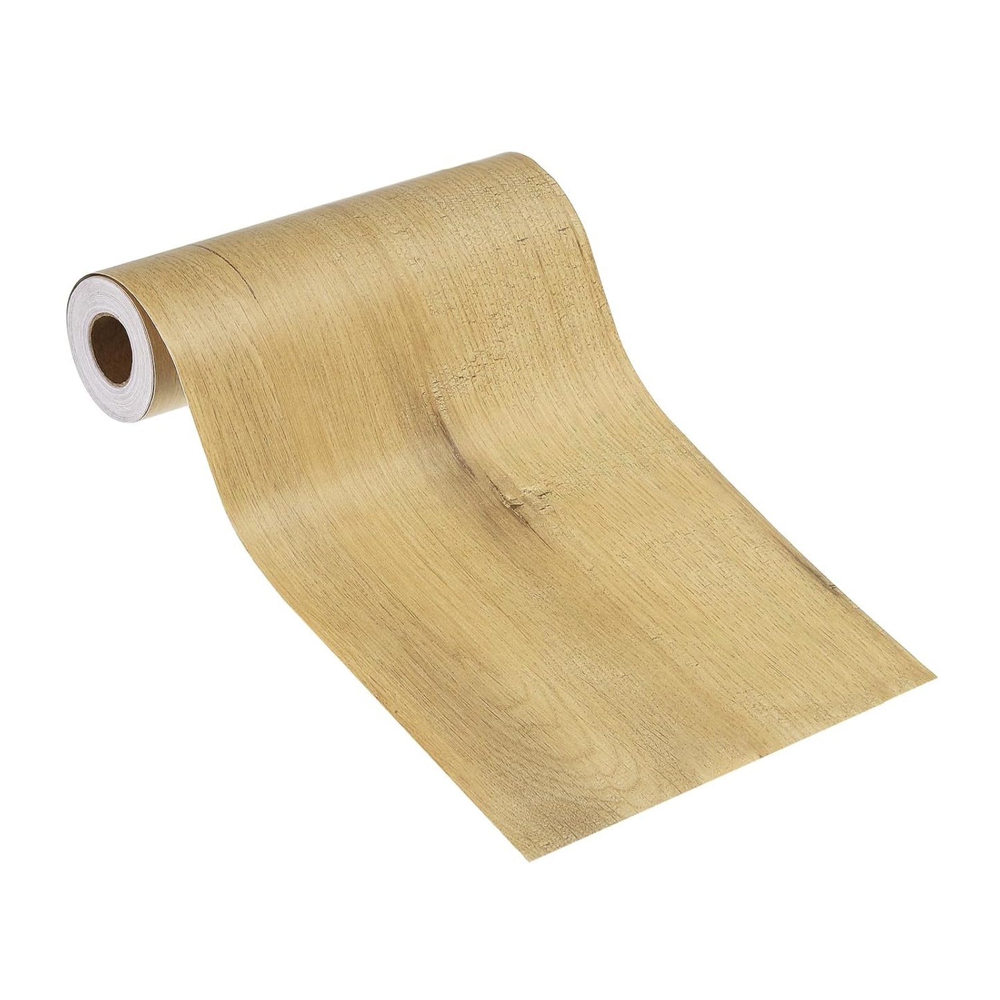 PATIKIL Self Adhesive Wood Grain Repair Tape 33'x 3", Multi-Use Realistic Wood Grain Repair Patch for Furniture Floor Door Table Chair Windows Handicraft DIY, Yellow Teak