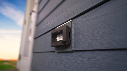 Intermatic WP6000W Low-Profile In-Use Weatherproof Cover, White - Durable Outdoor Outlet Protection | Expandable Design | Easy Installation