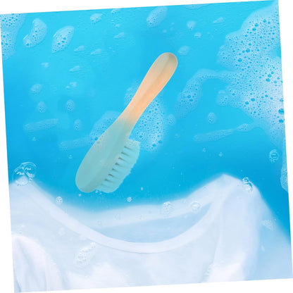 Veemoon Laundry Stain Brush Soft Bristle Scrub Brush for Delicate Fabrics Grease Remover for Clothes Fur Remover