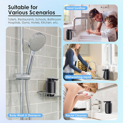 Automatic Soap Dispenser Touchless Foaming: Soap Dispenser Rechargeable for Bathroom