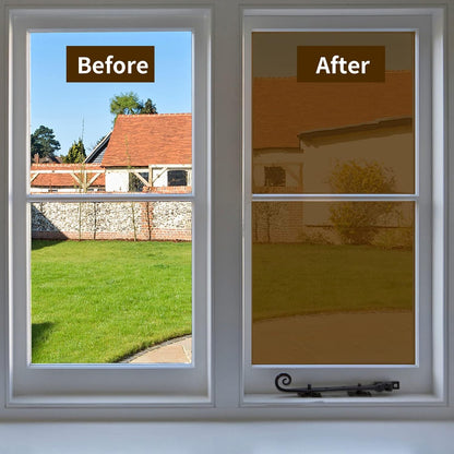 Niviy Window Privacy Film Static Cling Non-Adhesive Window Film Frosted Glass Bathroom Door Decoration Privacy Covering (17.7"x 78.7")