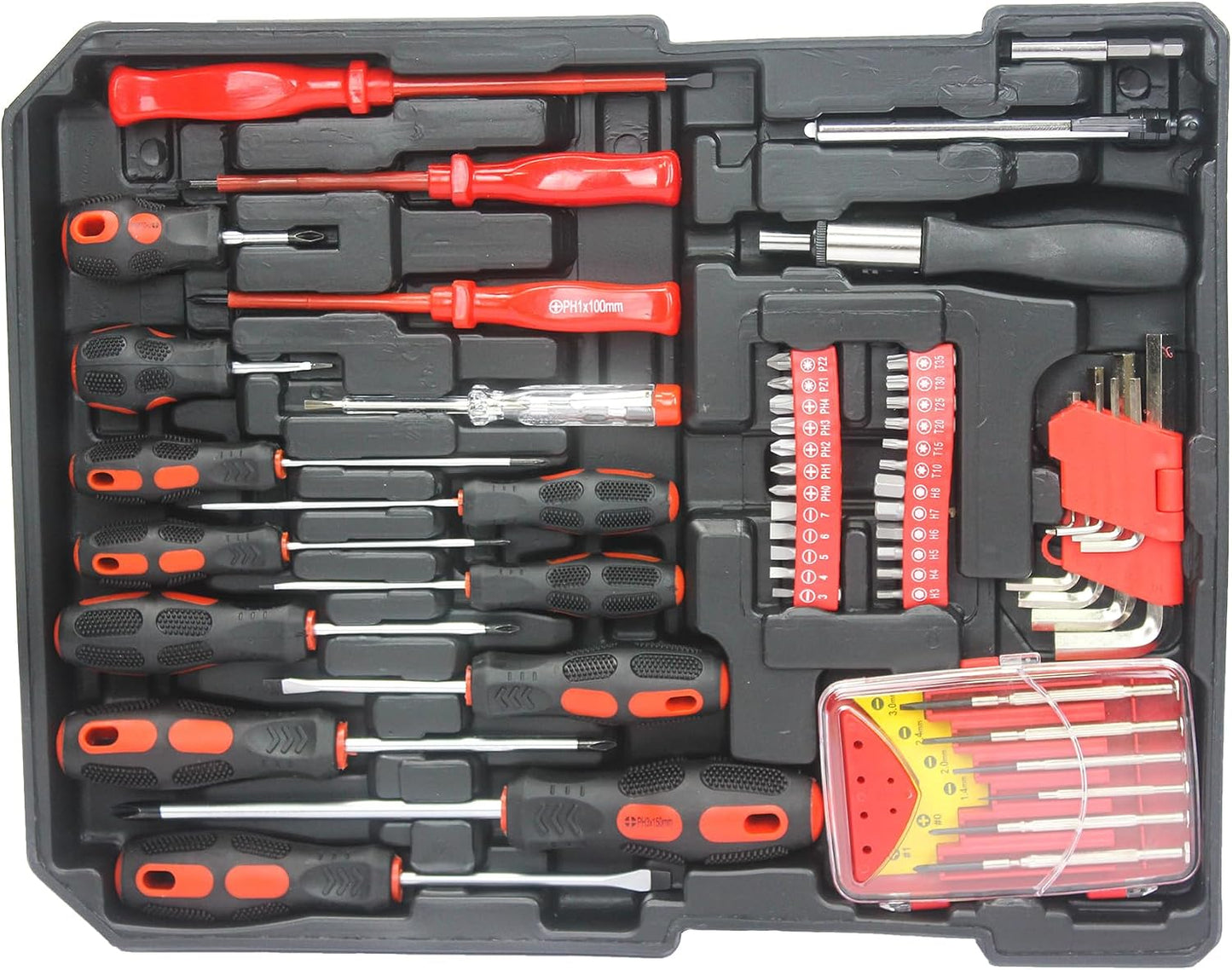 899pcs Home Repair Tool Set Kit for Men, Toolbox Storage Case with 4 Drawers, General Household Tool Kit with Rolling Tool Box, Tool Set Kit for Maintenance, Garden, Homeowner, Handyman,Silver Case